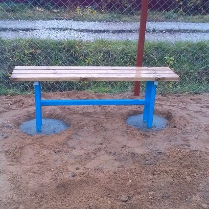 Фотографии Лавочка без спинки