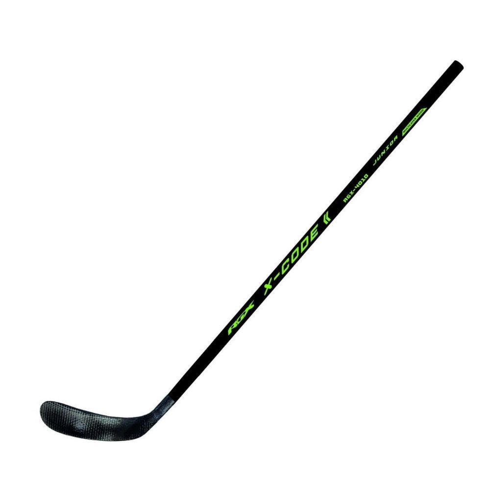 Фото Клюшка для х/ш RGX RGX-4010 X-CODE JUNIOR R Black\Green (продажа по 10шт)