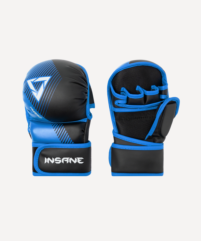 Фото Перчатки INSANE MMA HYBRID, синий