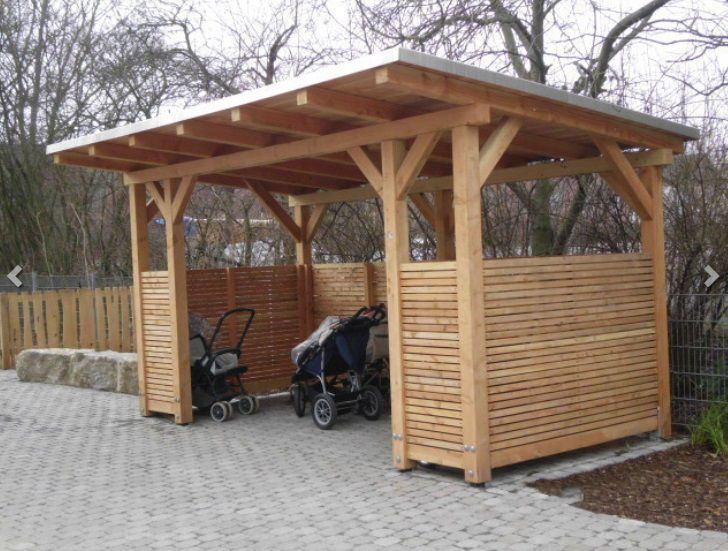 Фотографии Крытая парковка для колясок