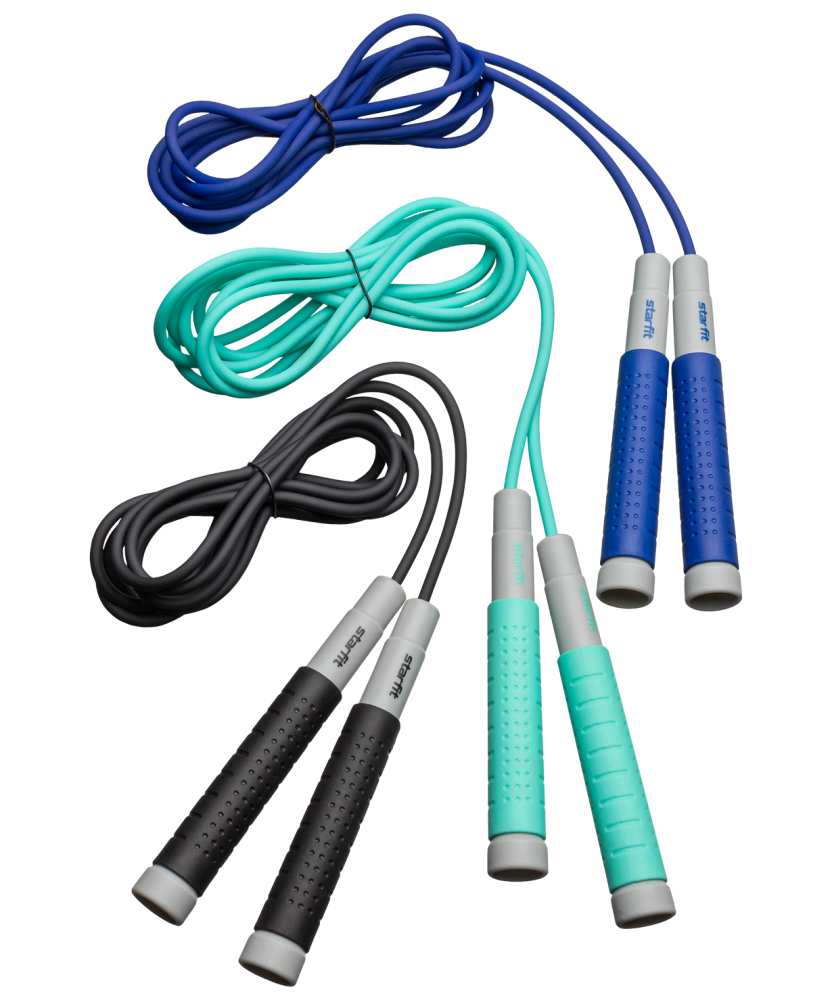 Фотографии Скакалка RP-401, c силиконовыми ручками, 3 м, мятный