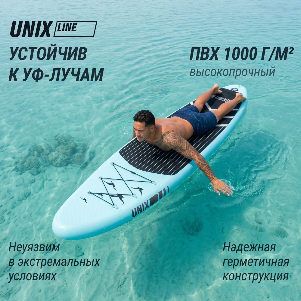 Фотографии SUP-борд UNIX Line Ночные джунгли / Night Jungle (320 см)