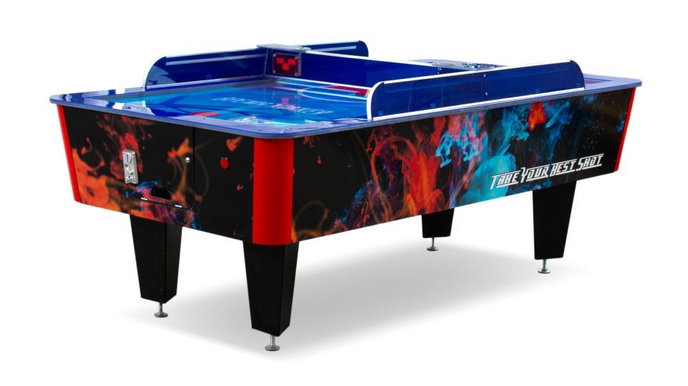 Фото Игровой стол - аэрохоккей "Standard Outdoor" 8 футов (всепогодный, жетоноприемник)