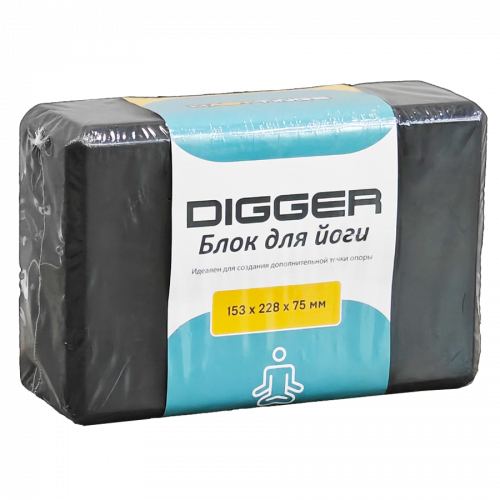 Фото Блок для йоги черный Hasttings Digger HD22E1-B