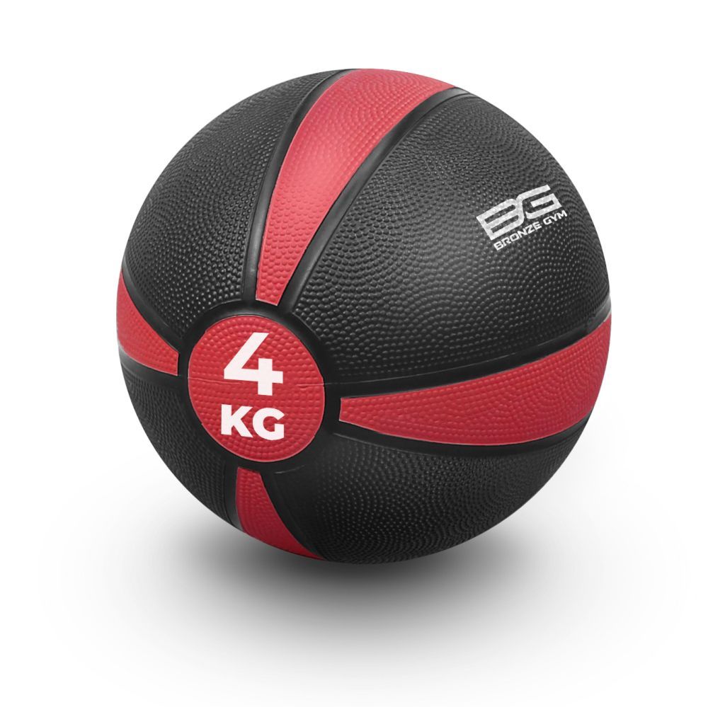 Фото Медбол резиновый BRONZE GYM, 4 кг.