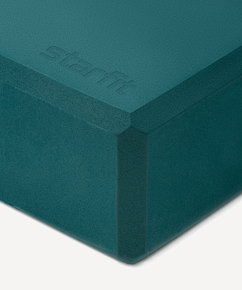 Фотографии Блок для йоги YB-200 EVA, изумрудный