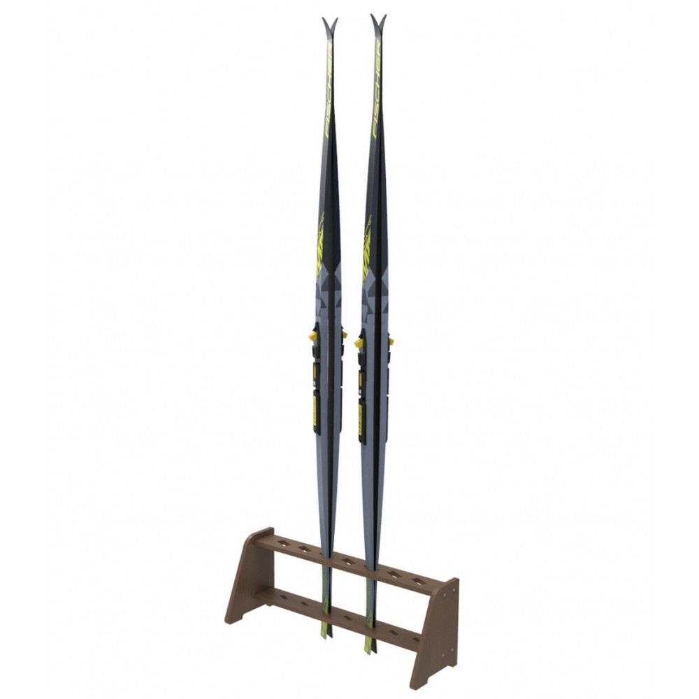 Фото Фанерная тумба для беговых лыж, однорядная 27х73х23см  FL-7