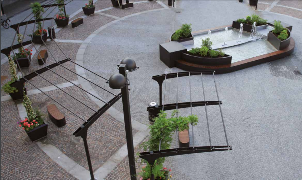 Фото Пергола для вьющихся растений