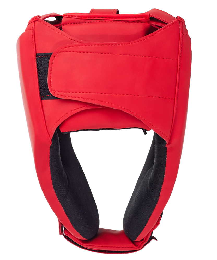 Шлем открытый взрослый AURUM, ПУ, красный