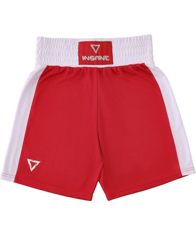 Фото Шорты боксерские Insane BASE, полиэстер, красный