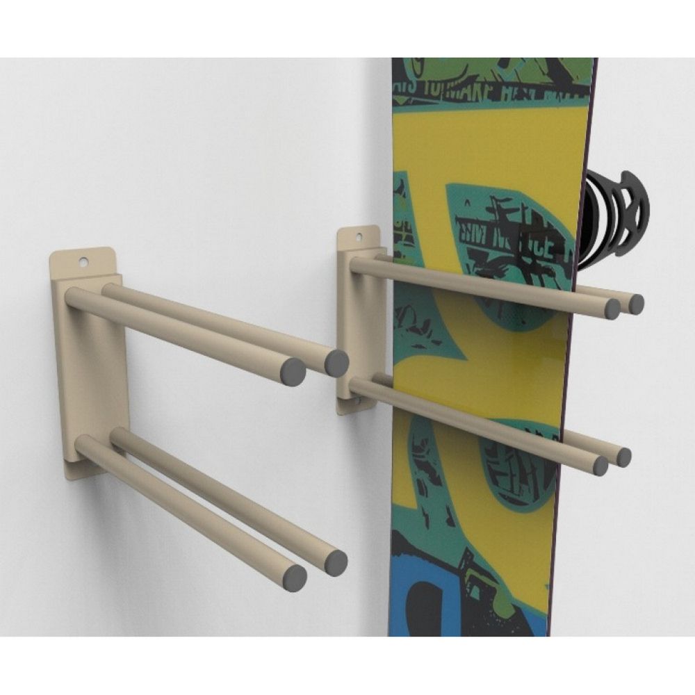 Фото Вешалка для сноубордов, пристенная 26х7,5х37,5см  VGL-3