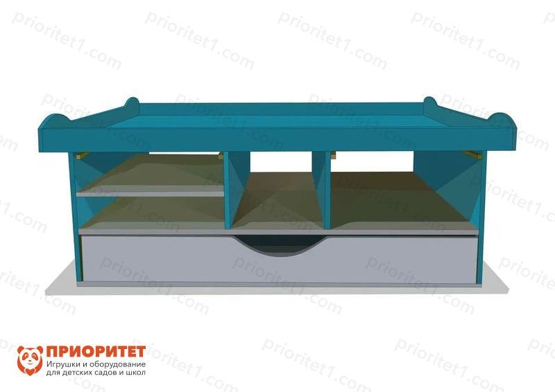 Стол для конструирования и робототехники «Смелые идеи» (бирюзовый)