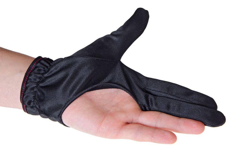Фотографии Перчатка бильярдная «Sir Joseph» (черная, на липучке) S