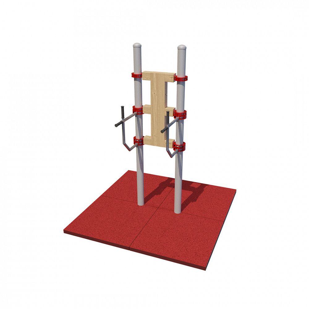 Фотографии Вертикальные брусья воркаут Pioner A17338