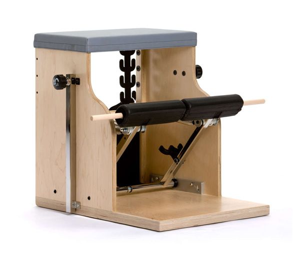 Фото Стул комбинированный без спинки с рукоятками BALANCED BODY (Цвет обивки - Черный)