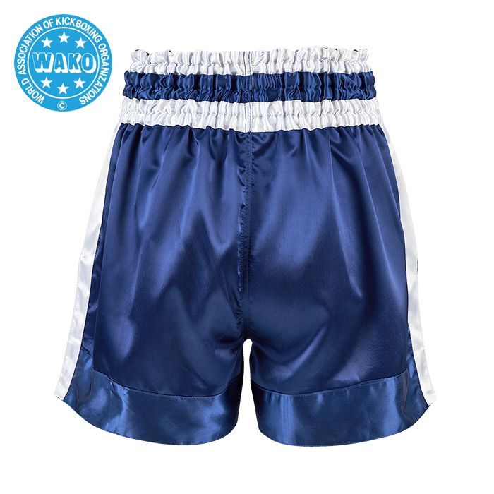 Фотографии Шорты для кикбоксинга Green Hill Fighter Wako approved KBSF-3746w синие
