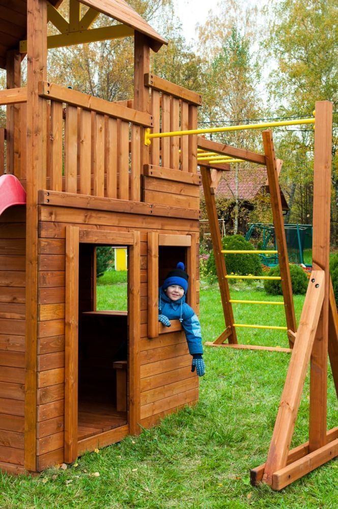 Фотографии Детский городок Выше Всех Крепость Спорт