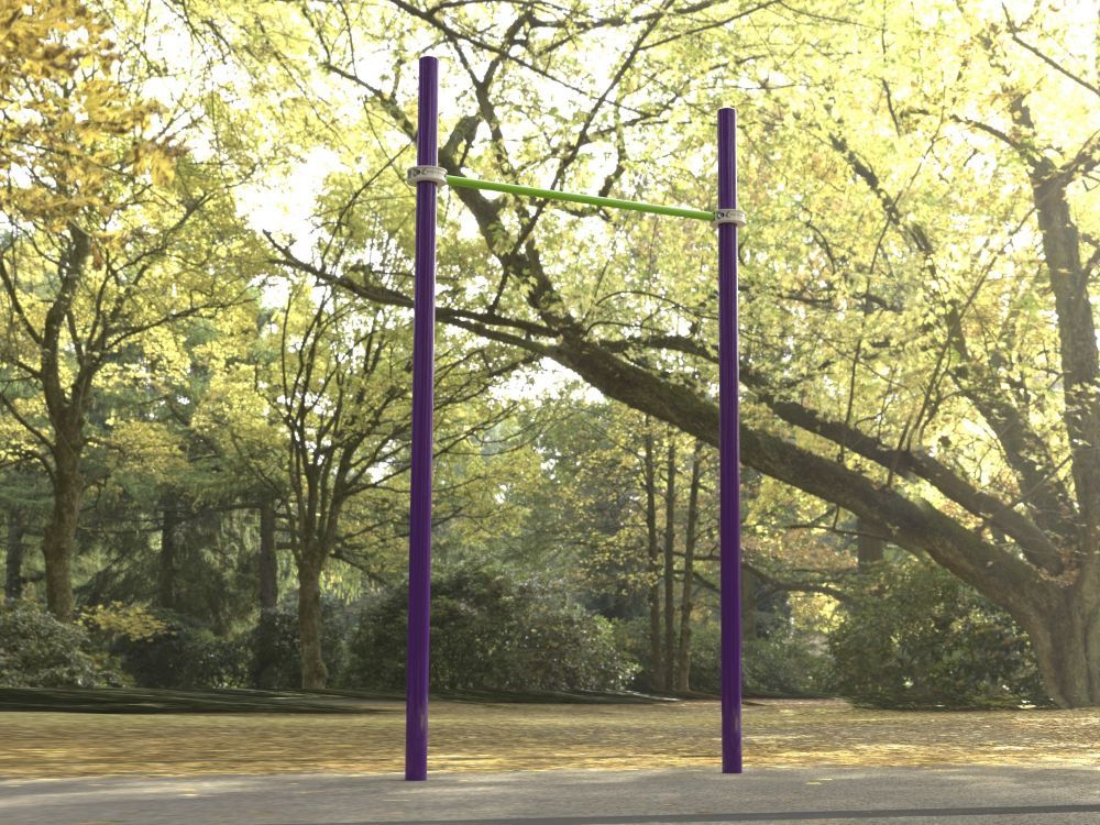 Фотографии Турник классический для занятий Воркаут Pioner A17371