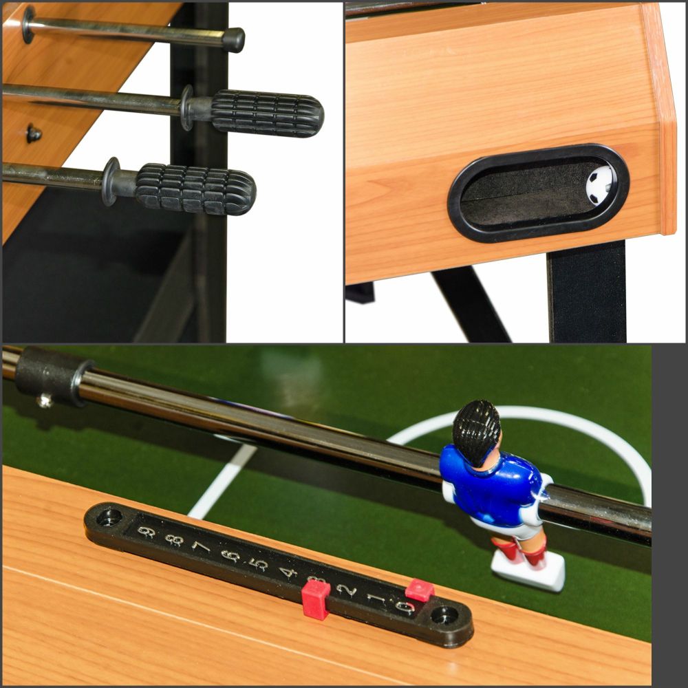 Фотографии Игровой стол - футбол "Express" (121x61x78.1 см, орех)