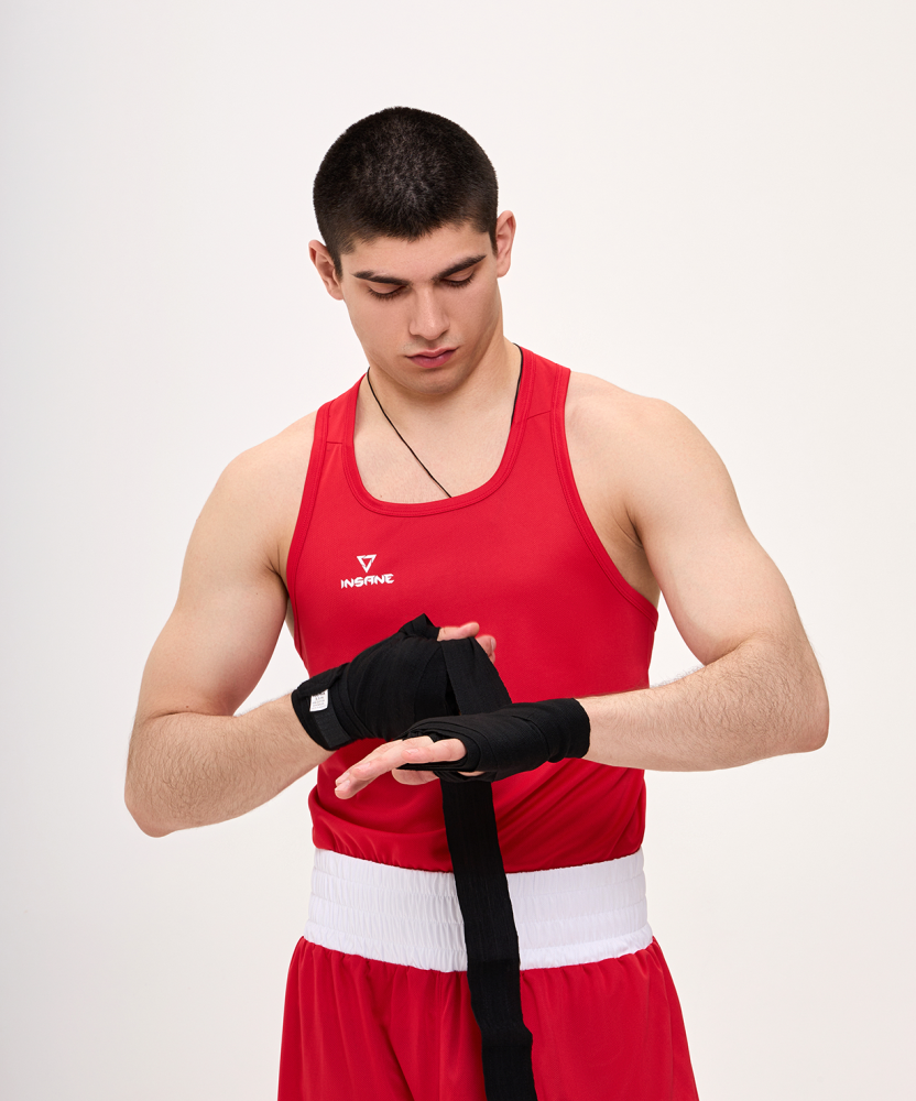 Фотографии Бинт боксерский COBRA, хлопок/нейлон, черный, 2,5 м