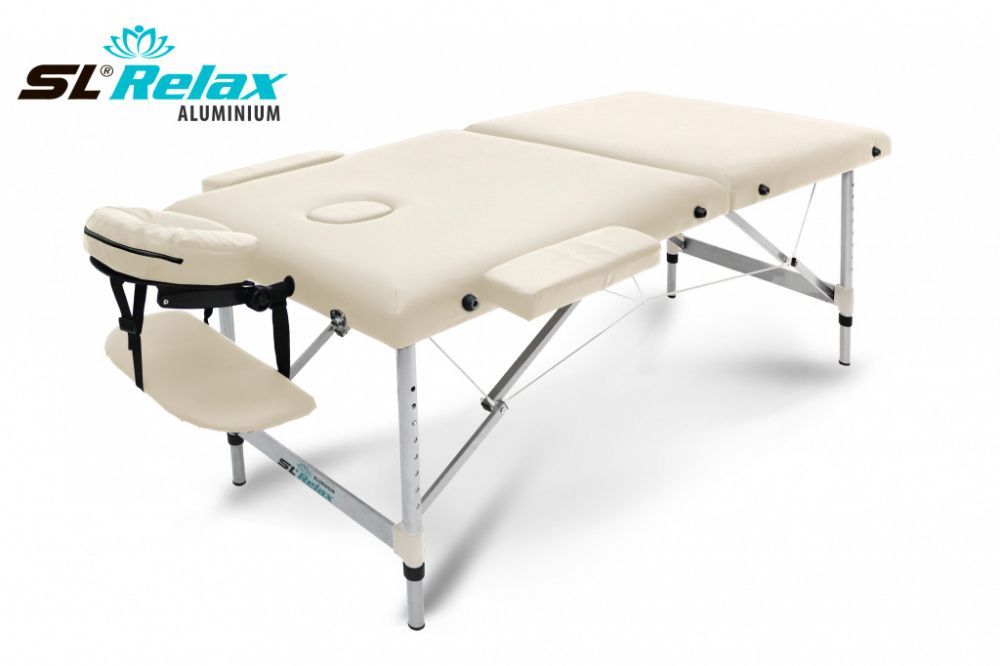 Фото Массажный стол Aluminium (beige) Бежевый