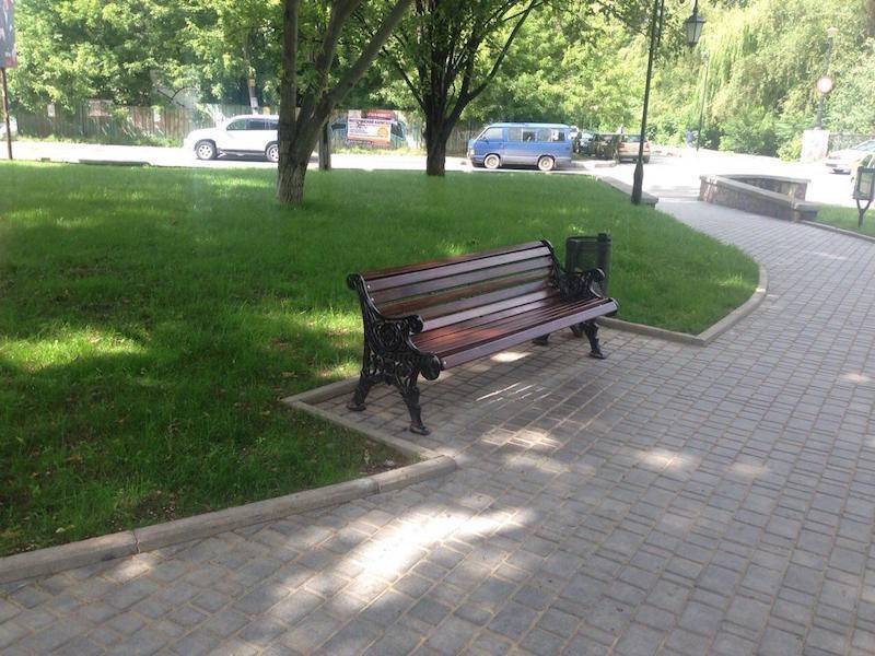 Фотографии Скамейка чугунная «Ажурная»