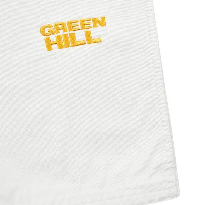 Фотографии Кимоно дзюдо Green Hill Professional gold IJF approved JSPT-10361, белое