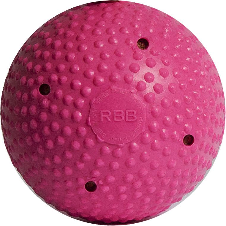 Фото Мяч для хоккея на льду I.V.P MR-MH, FIB Appr, ярко-малиновый