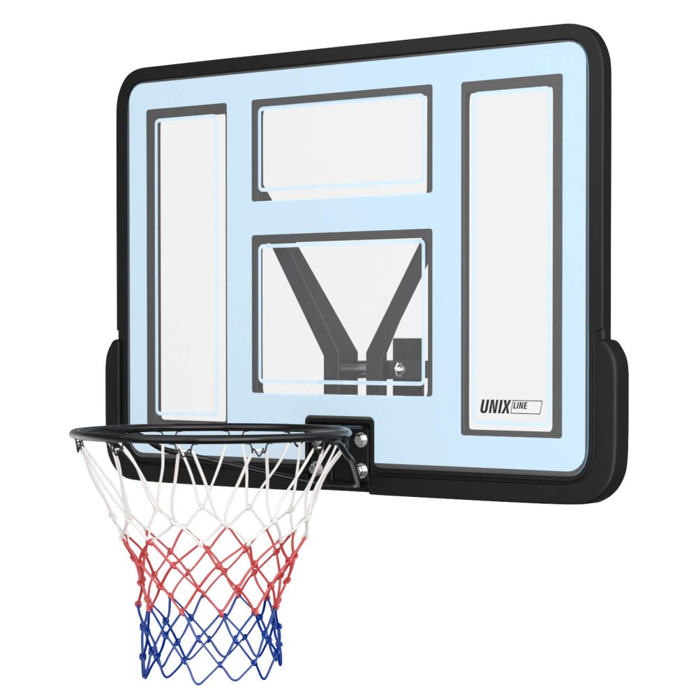 Фотографии Баскетбольный щит UNIX Line B-Backboard-PVC 44"x30" (110 х 75 см) R45