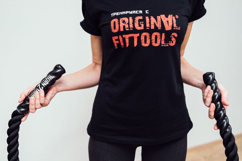 Фотографии Скакалка тяжелая для функционального тренинга 38мм x 3м