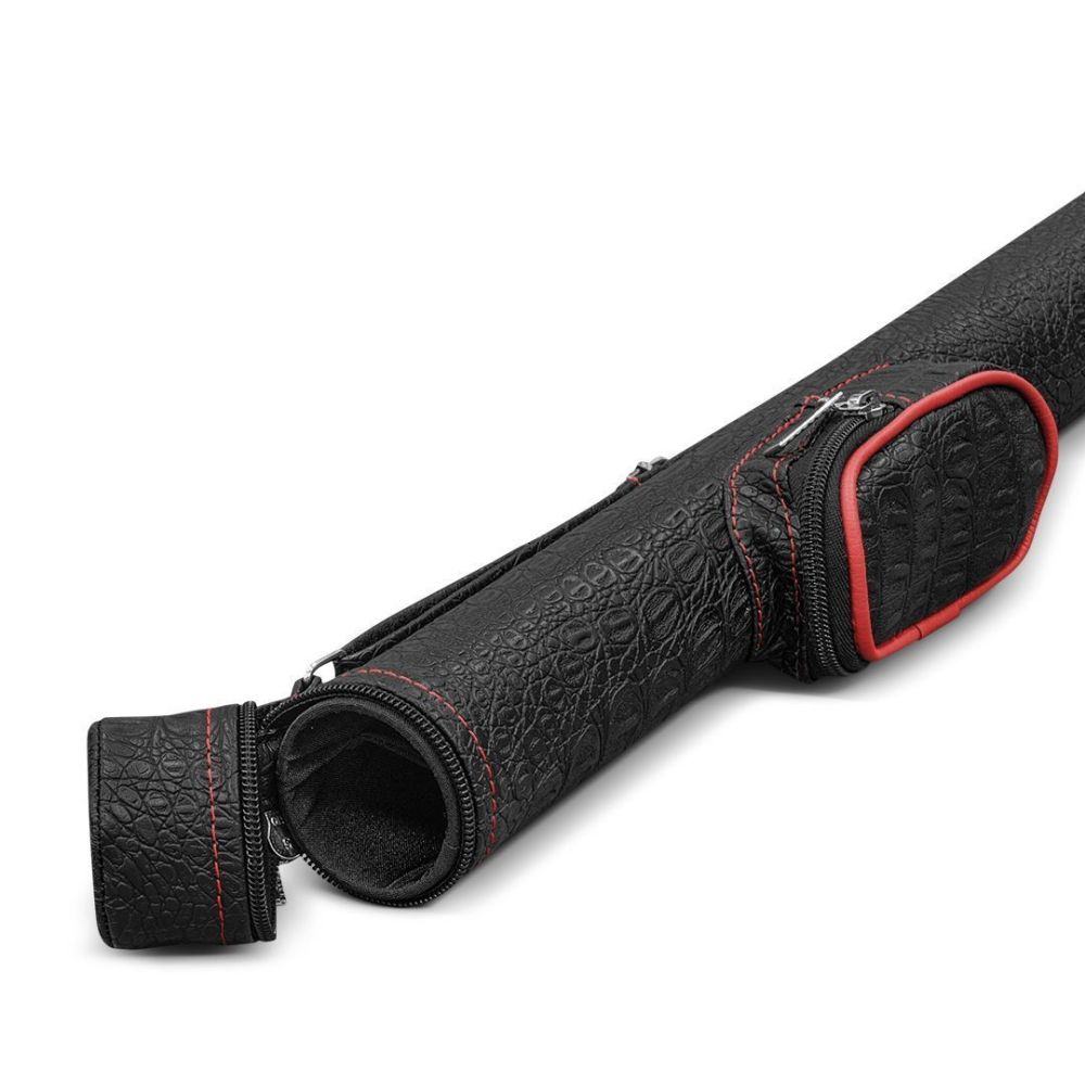 Фотографии Тубус для кия "Winner Classic 1/1" 85 см (черно-красный/кроко)