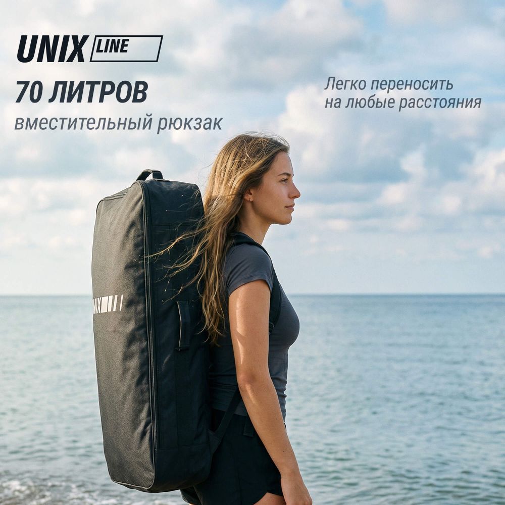 Фотографии SUP-борд UNIX Line Глубокое море / Deep Sea (320 см) + сиденье