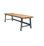 Фото Лавочка без спинки уличная