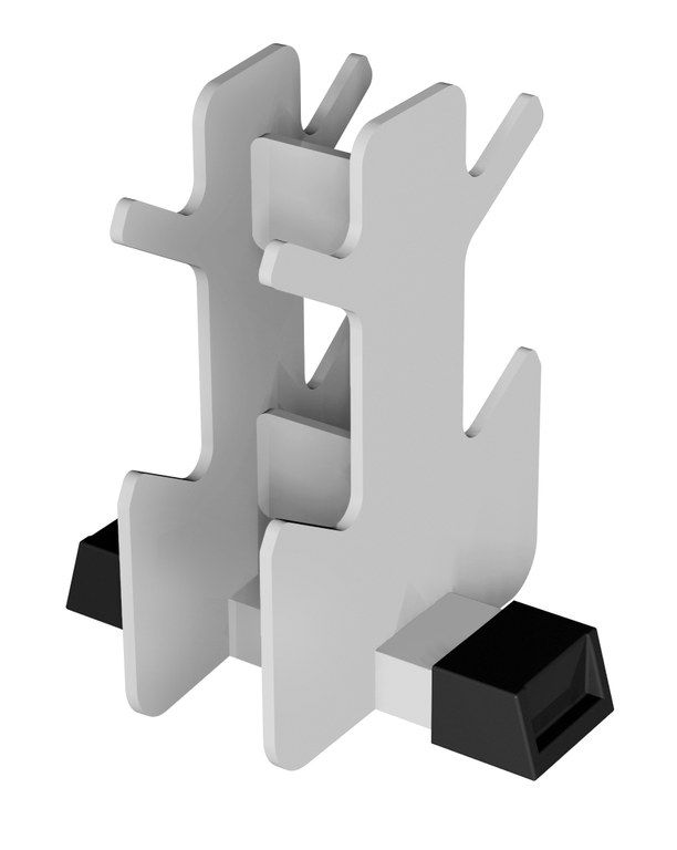 Стойка для грифов гантельных Iron King IK 212