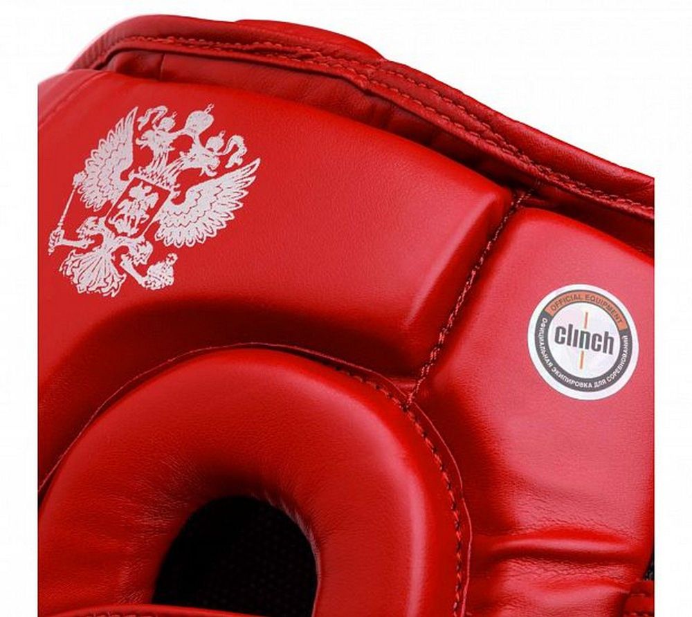 Фотографии Шлем для единоборств Clinch Helmet Kick C142 красный