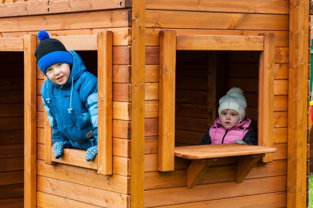 Фотографии Детский городок Выше Всех Крепость Викингов