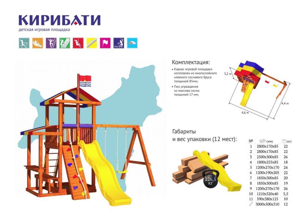 Фотографии Детская игровая площадка Самсон Кирибати