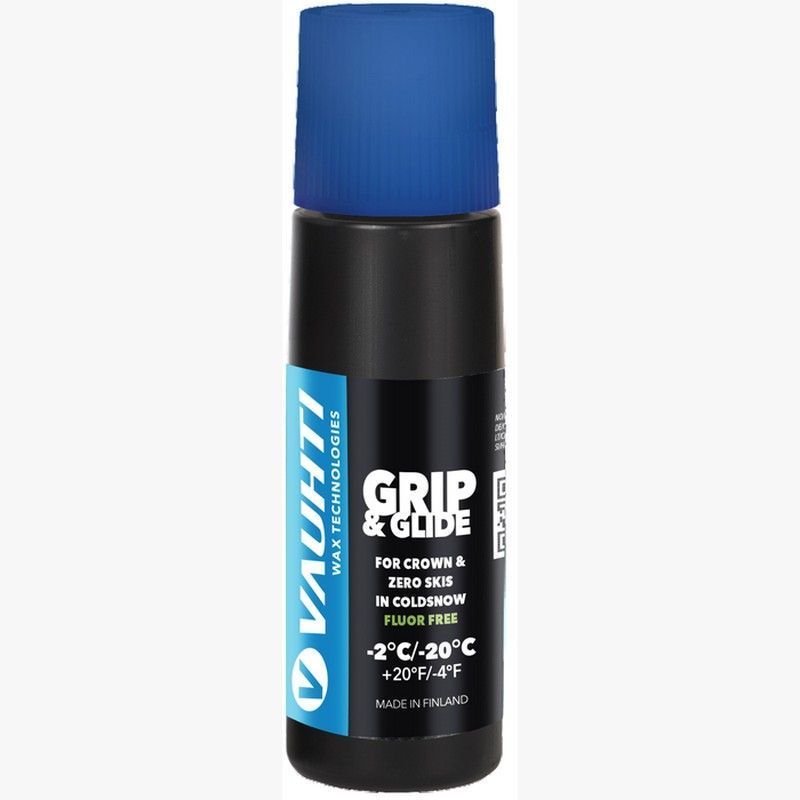 Фото Уход за лыжами Vauhti Эмульсия для лыж с насечками Grip & Glide (-2 С -20°С) 80 ml.