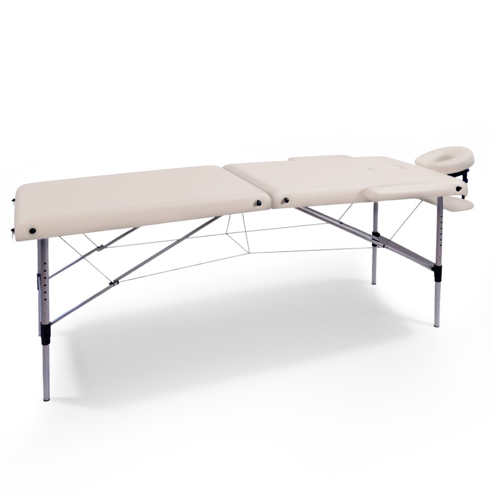 Фото Массажный стол UNIX Мастер / Master 2 секции белый