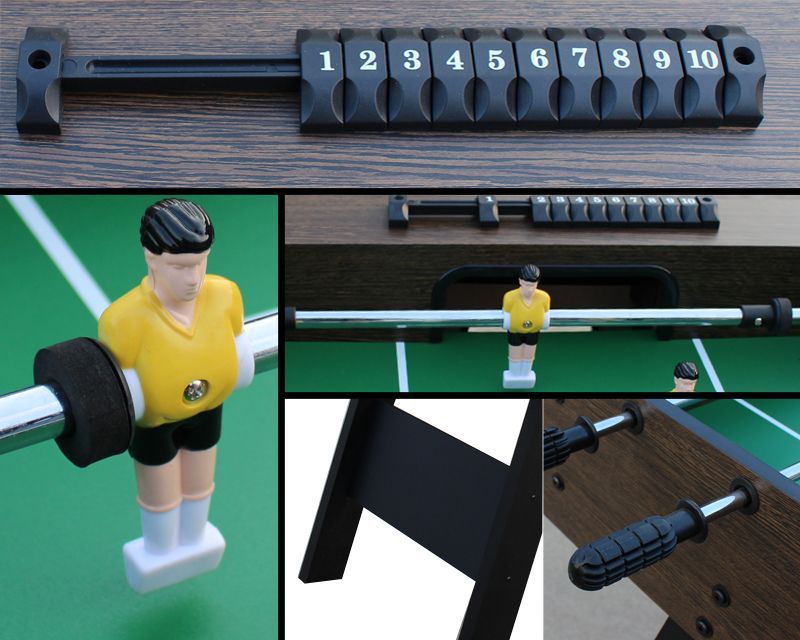 Фотографии Игровой стол - футбол "Stuttgart" (122x61x81см, венге)