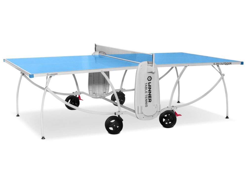 Фото Теннисный стол всепогодный Winner S-350 Outdoor 274х152,5х76 см, с сеткой 51.350.00.0