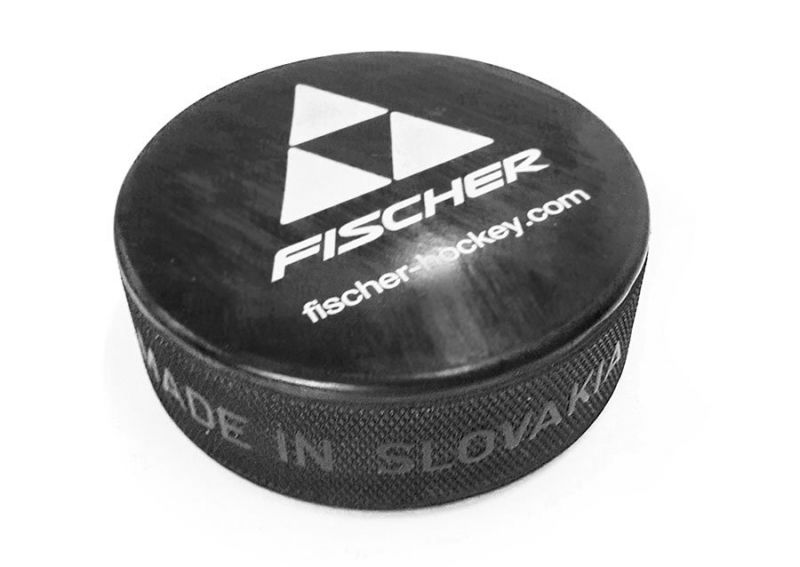 Фотографии Шайба взрослая Official game logo SR (продажа уп. 100 шт) Fischer H05114