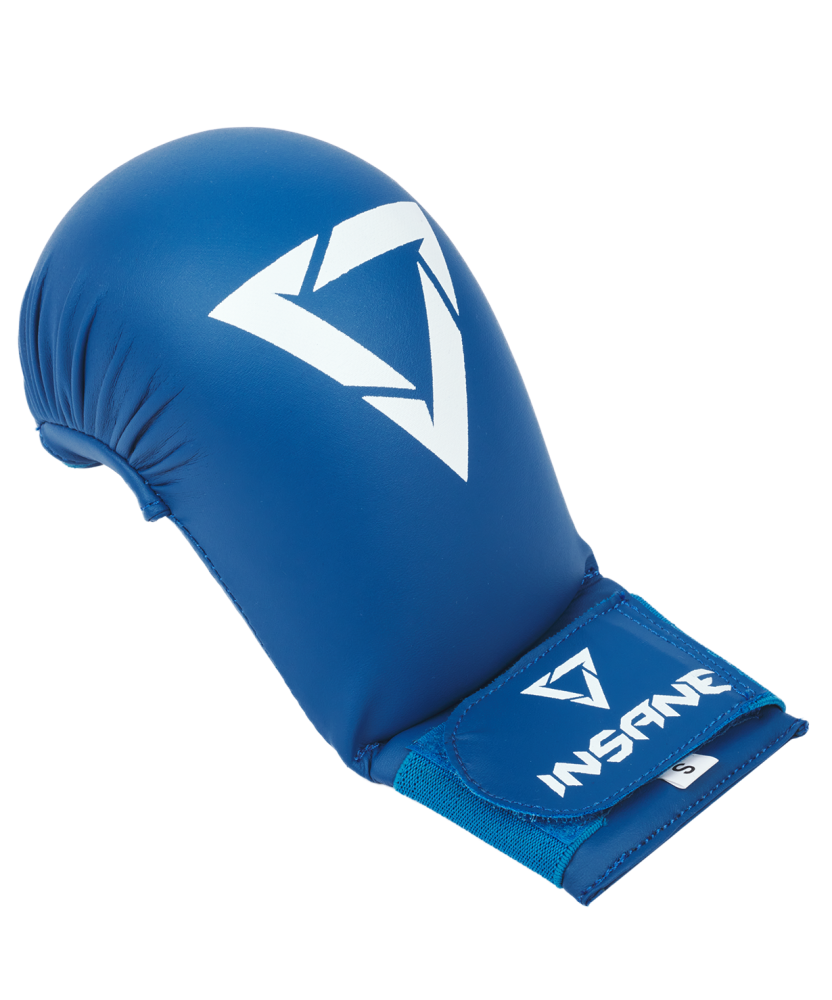 Накладки для карате MANTIS, ПУ, синий