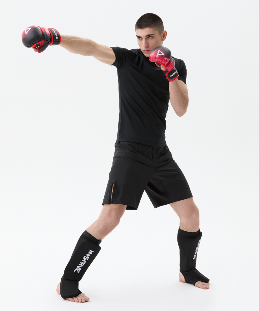 Фотографии Перчатки INSANE MMA HYBRID, красный