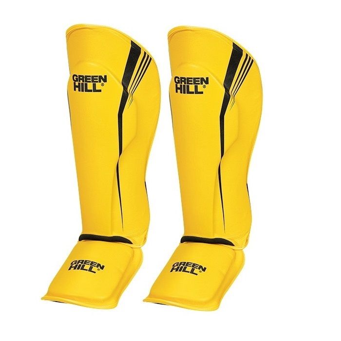 Фотографии Защита голень-стопа Green Hill Bishop желтая SIB-2277
