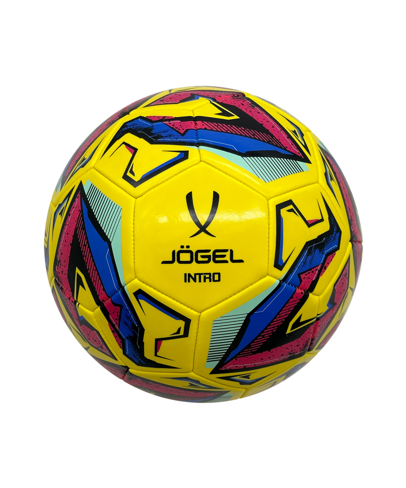 Фото Мяч футбольный JOGEL Intro №5, желтый