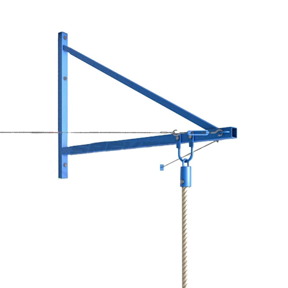 Фото Консоль для каната с выступом 150см (1 снаряд) (с тросами) усиленная Pioner A14324