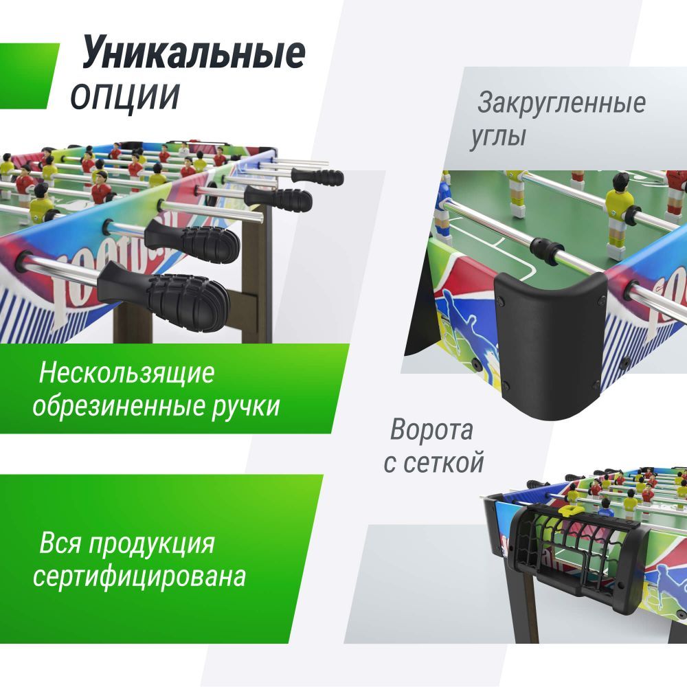 Фотографии Игровой стол UNIX Line Мини Футбол - Кикер (101х42 cм)