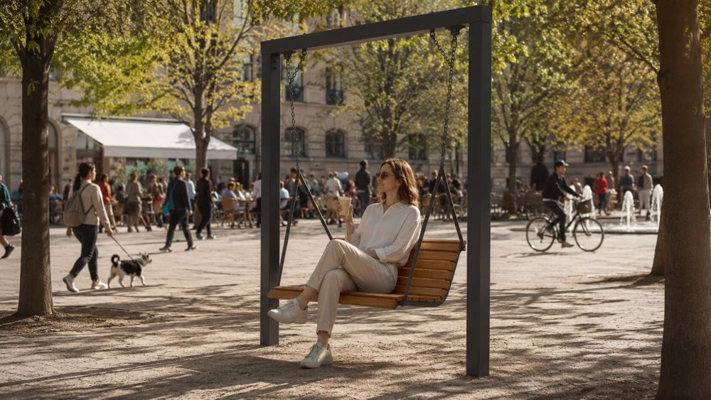 Фотографии Качели садово-парковые «Коринф»