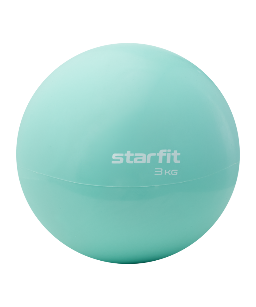 Фото Медбол GB-703, 3 кг, мятный